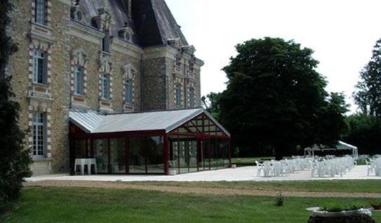 Au Chateau De Montbraye Parigné-lʼÉvêque Exterior foto